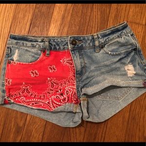 Forever 21 denim shorts